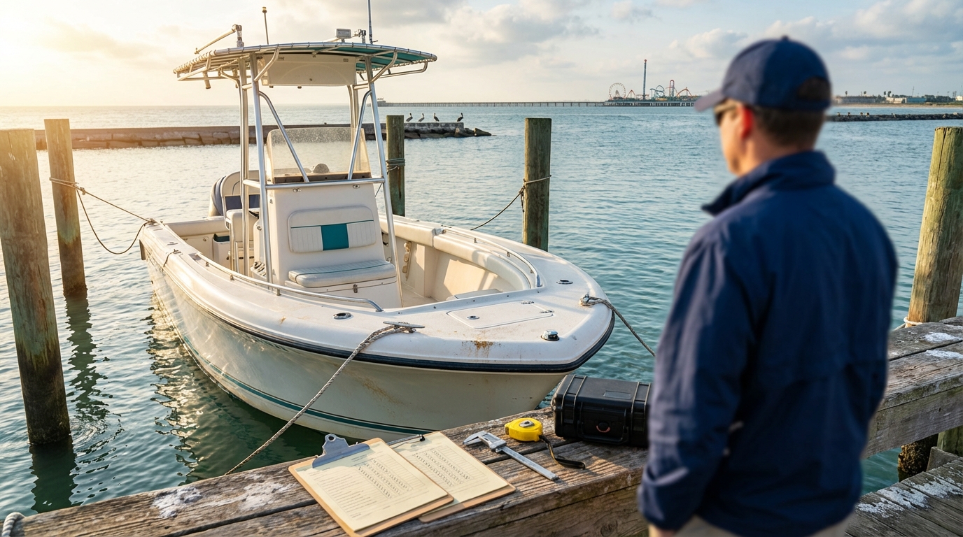 Galveston marina storm preparation and boat insurance hull coverage planning