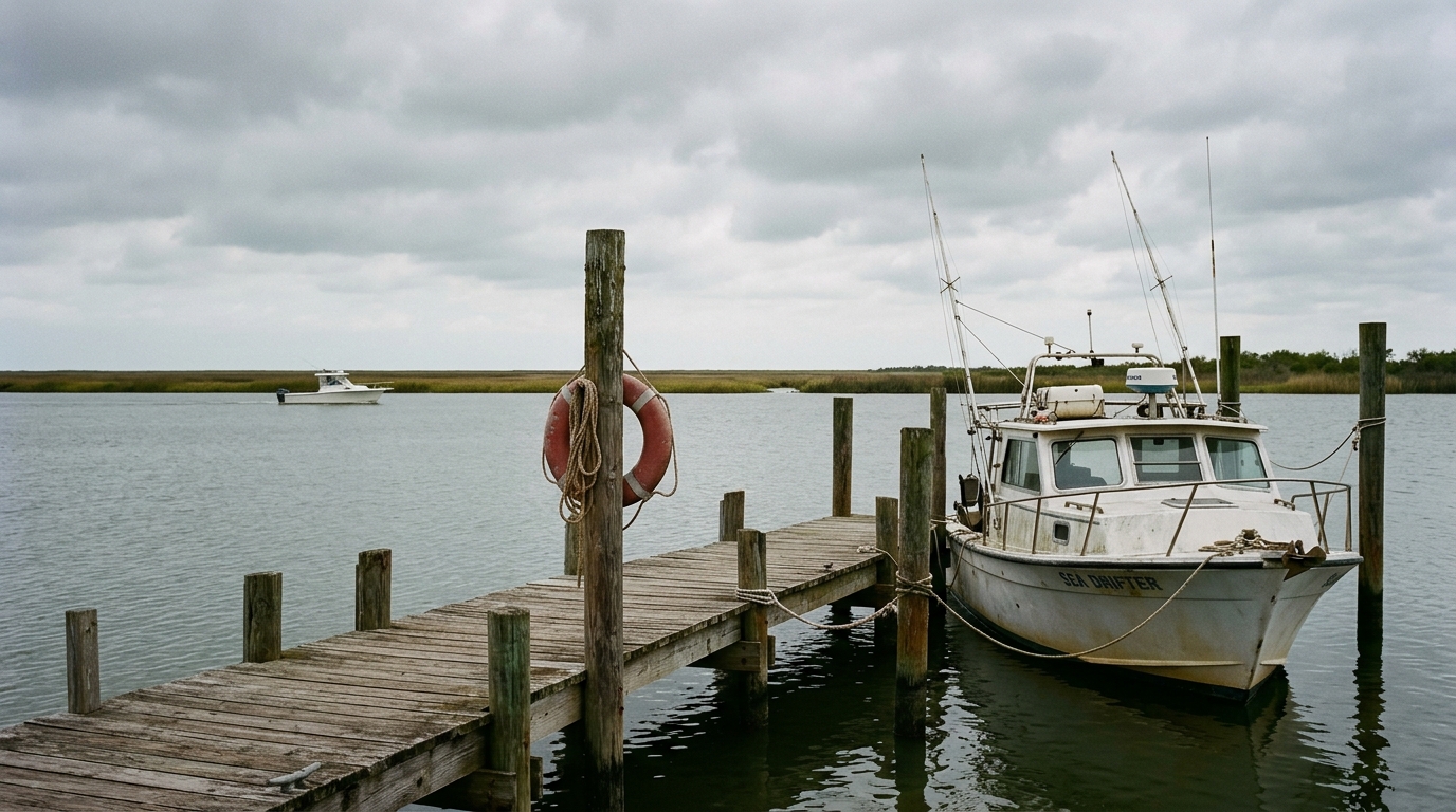 Boaters enjoying a day on the water near the Galveston Seawall, emphasizing the need for liability coverage in crowded areas.