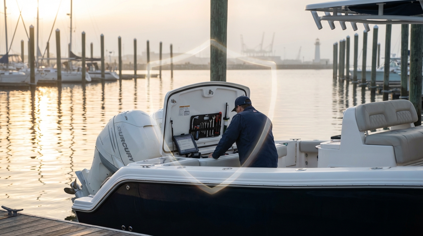 Boat towing assistance and mechanical breakdown coverage planning in Galveston Bay