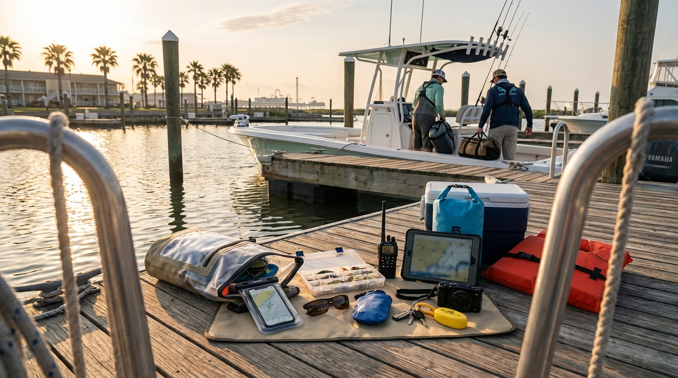 Boat insurance documentation tips showing receipts, serial numbers, and gear photos for personal property coverage