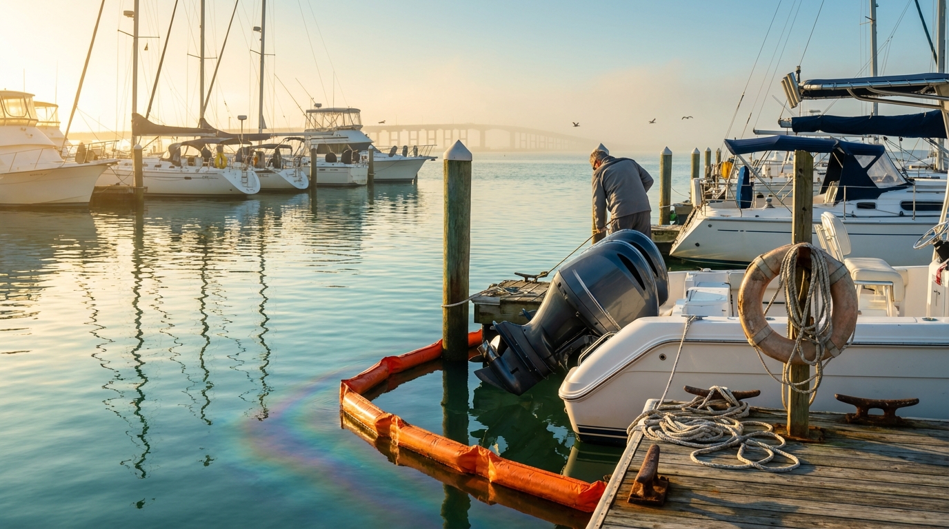 Boat insurance checklist for Galveston TX including pollution liability questions to ask