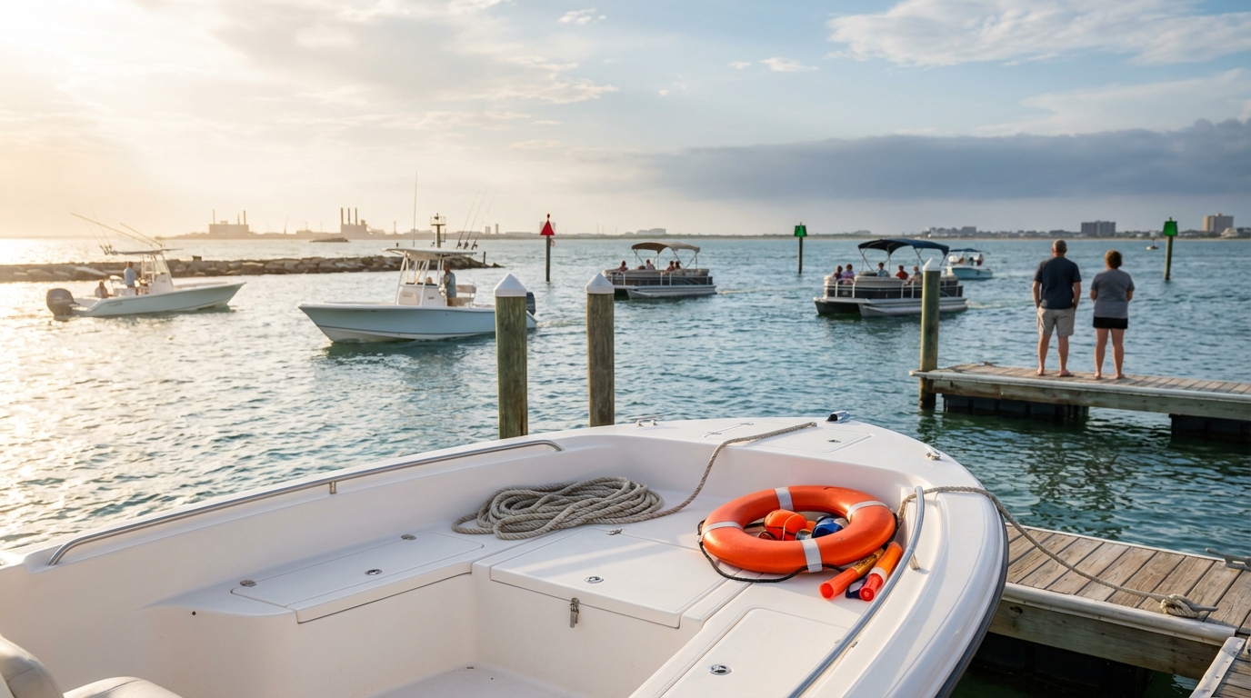 Galveston boat collision coverage comparison uninsured boater UM UIM vs MedPay