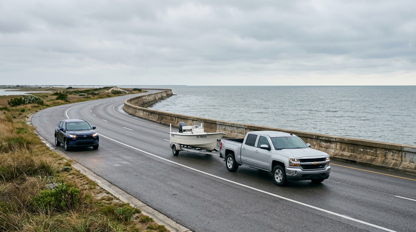 Towing Coverage vs. Roadside Assistance: Don't Confuse Your Boat with Your Car in Galveston
