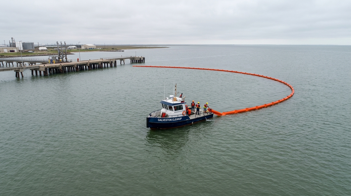 Fuel Spills in Galveston Bay: How Pollution Liability Coverage Protects You