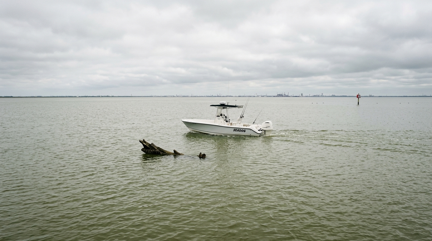 Hitting a Submerged Object in Galveston Bay: Is It Collision or Comprehensive?