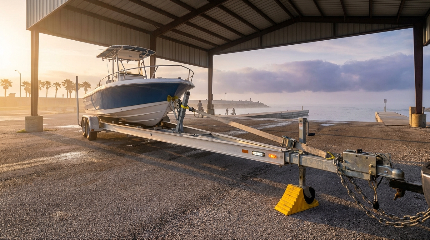 Boat trailer theft and damage claim help in Galveston, TX