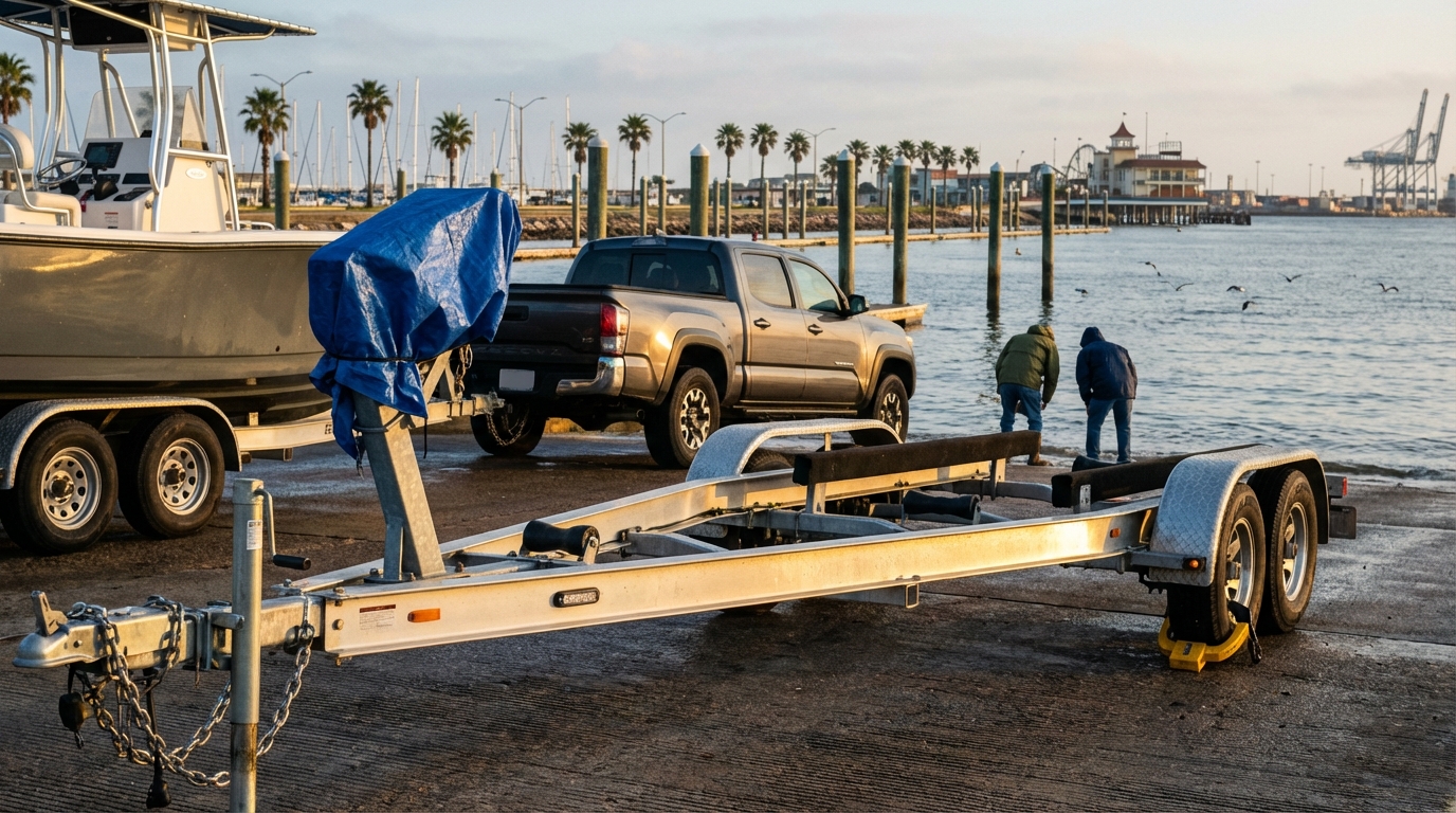 Choosing boat trailer insurance limits and deductible in Galveston, TX